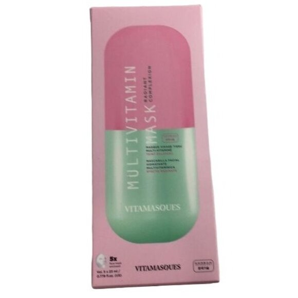 Vitamasques Womens Multivitamin Mask Radiant Complexion New - Picture 1 of 3
